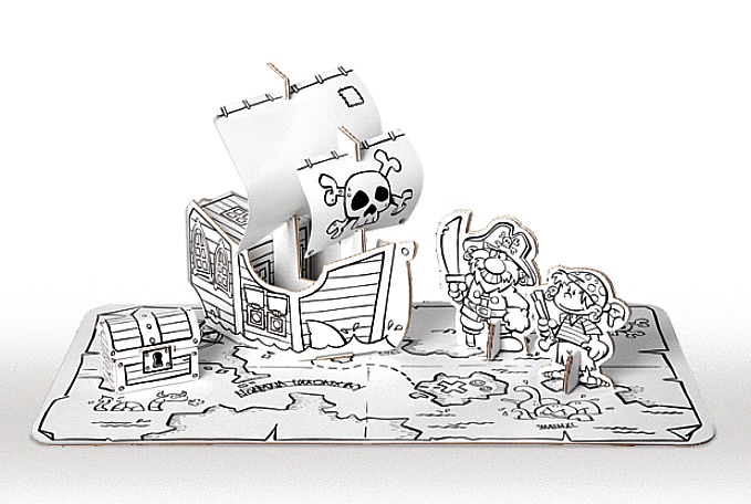 Party set pirate ( Set of 4 ) 海盜派對四套裝 - G2614X